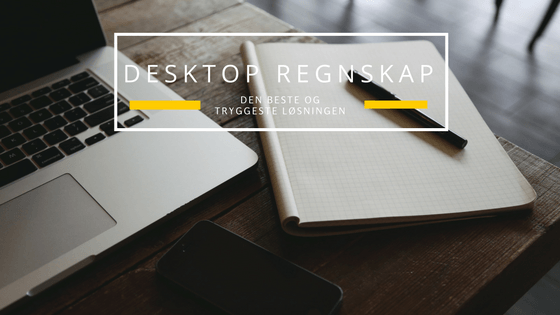 Regnskap lokalt på datamaskin